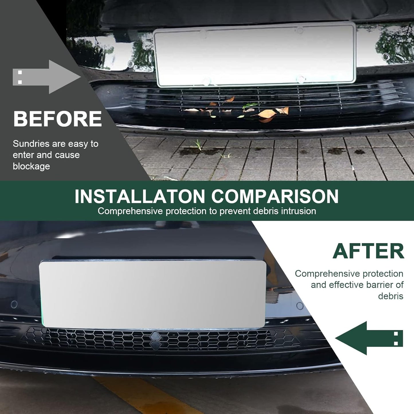 Grille Mesh Inserts for Tesla Model 3 Front Air Inlet Vent Grille Cover Replacement for Tesla Model 3 Accessories 2017-2023