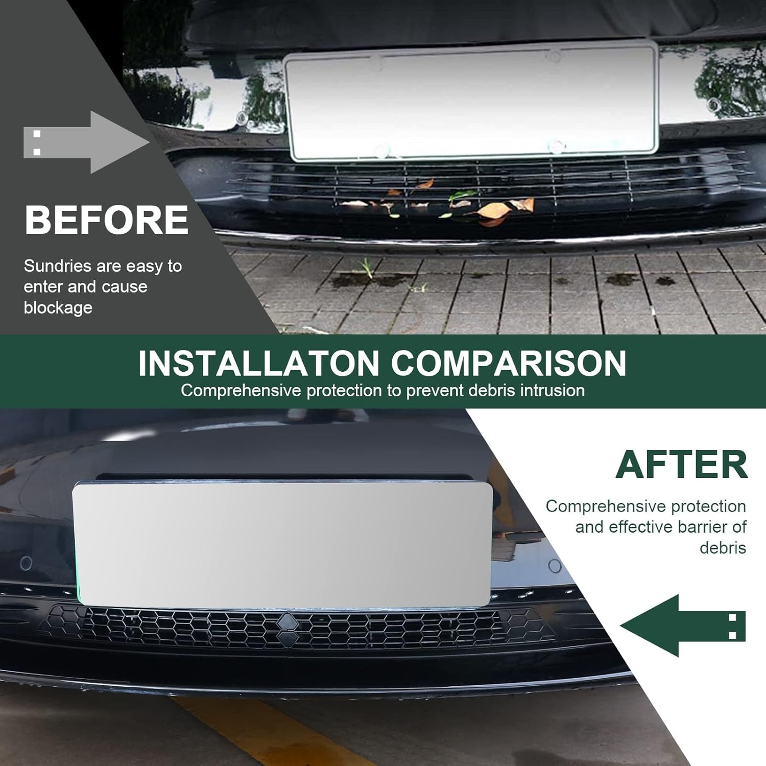 Grille Mesh Inserts for Tesla Model 3 Front Air Inlet Vent Grille Cover Replacement for Tesla Model 3 Accessories 2017-2023